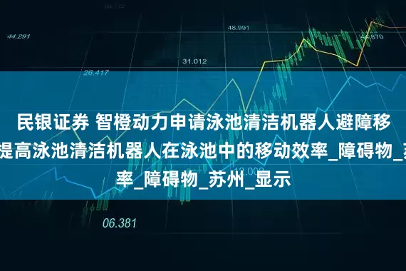 民银证券 智橙动力申请泳池清洁机器人避障移动专利，提高泳池清洁机器人在泳池中的移动效率_障碍物_苏州_显示