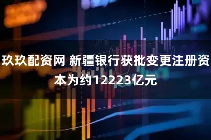玖玖配资网 新疆银行获批变更注册资本为约12223亿元